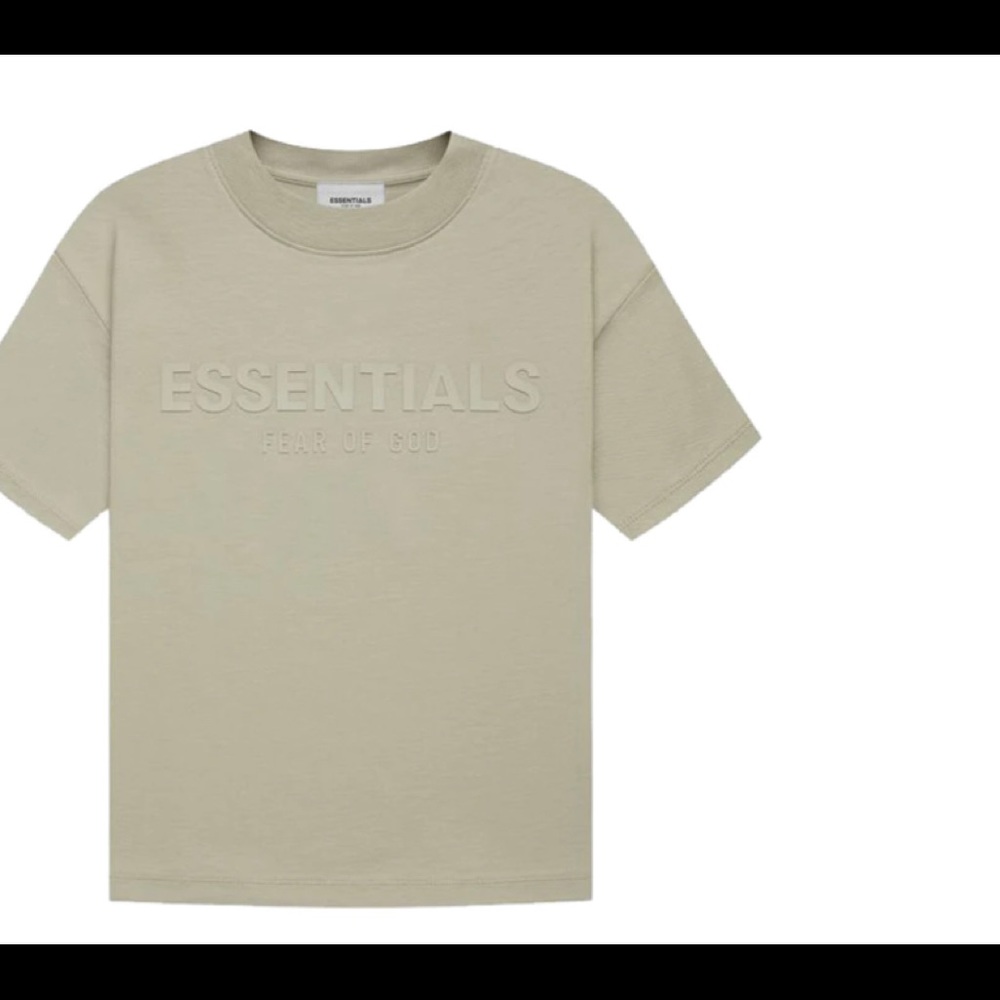 Essentials Fear Of God Kids Pistachio T-Shirt